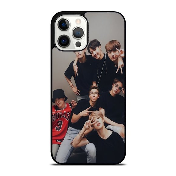Aesthetic BTS Members KPOP Boy Group Design iPhone Case - Picture 1 of 1